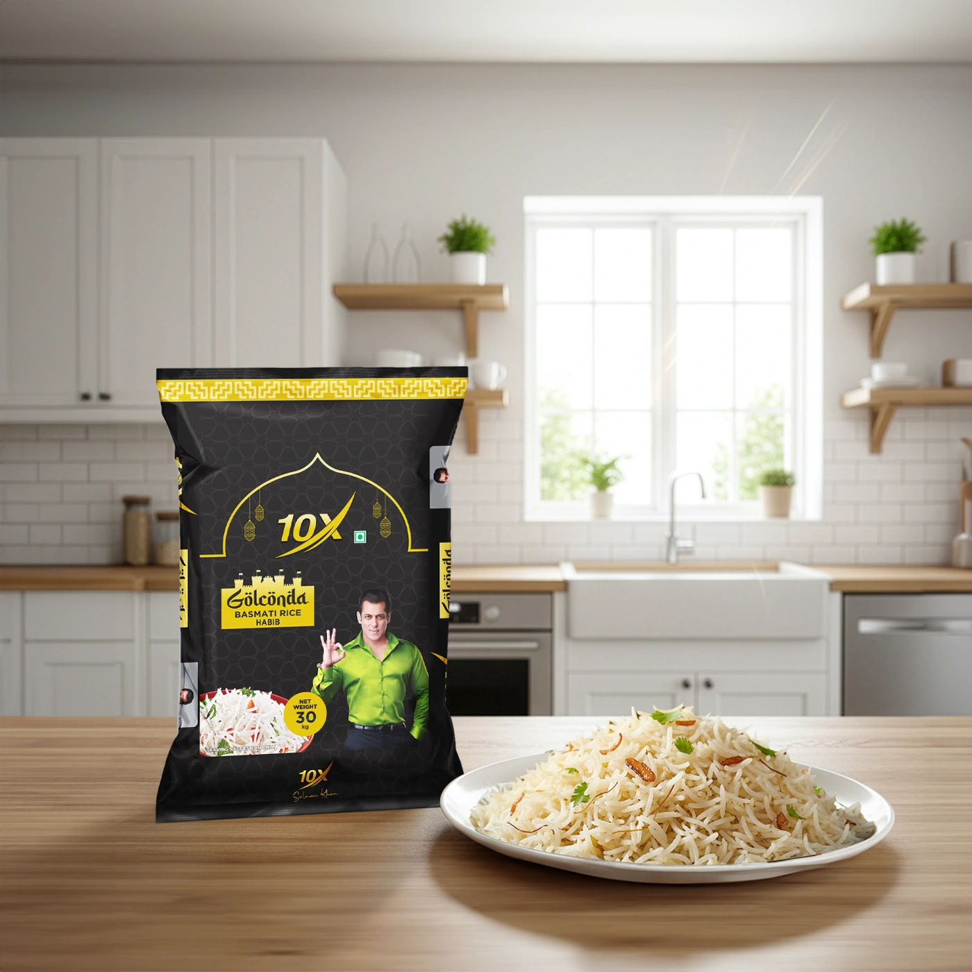 10X Golconda Basmati Rice HABIB 30kg | Premium Basmati Rice