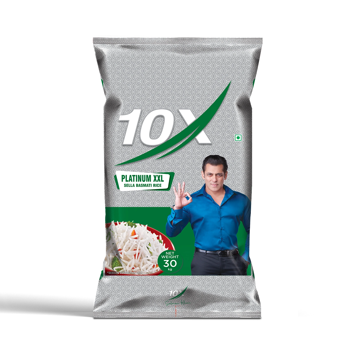 10X Platinum XXL Sella Basmati Rice 30kg | Extra Long Grain Rice