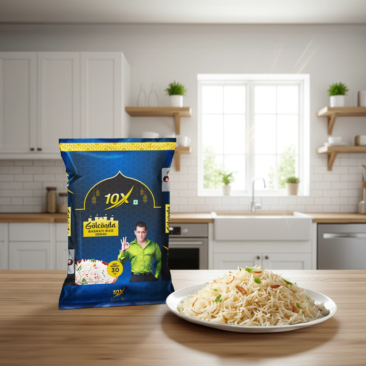 10X Golconda Basmati Rice Dewan 30kg | Premium Basmati Rice