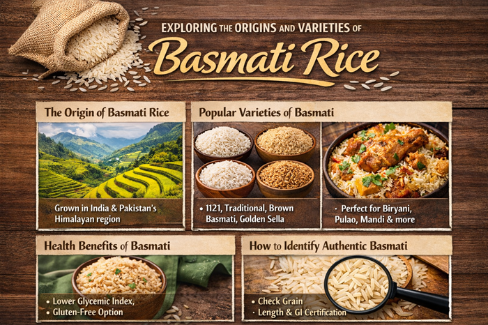 Exploring the Origins and Varieties of Basmati Rice