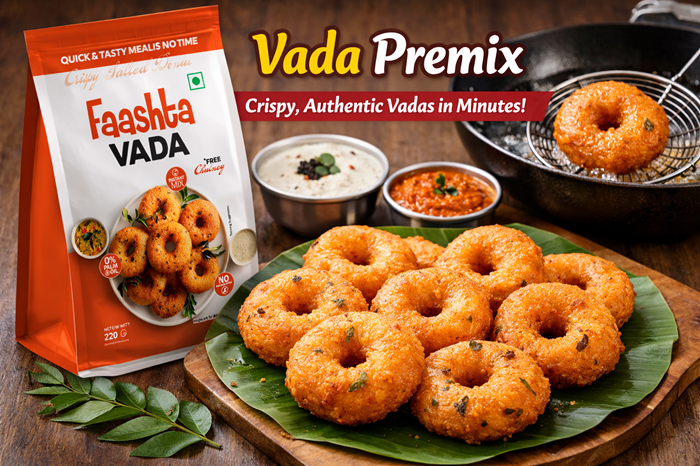 Vada Premix: The Smart Way to Make Crispy, Authentic Vadas at Home