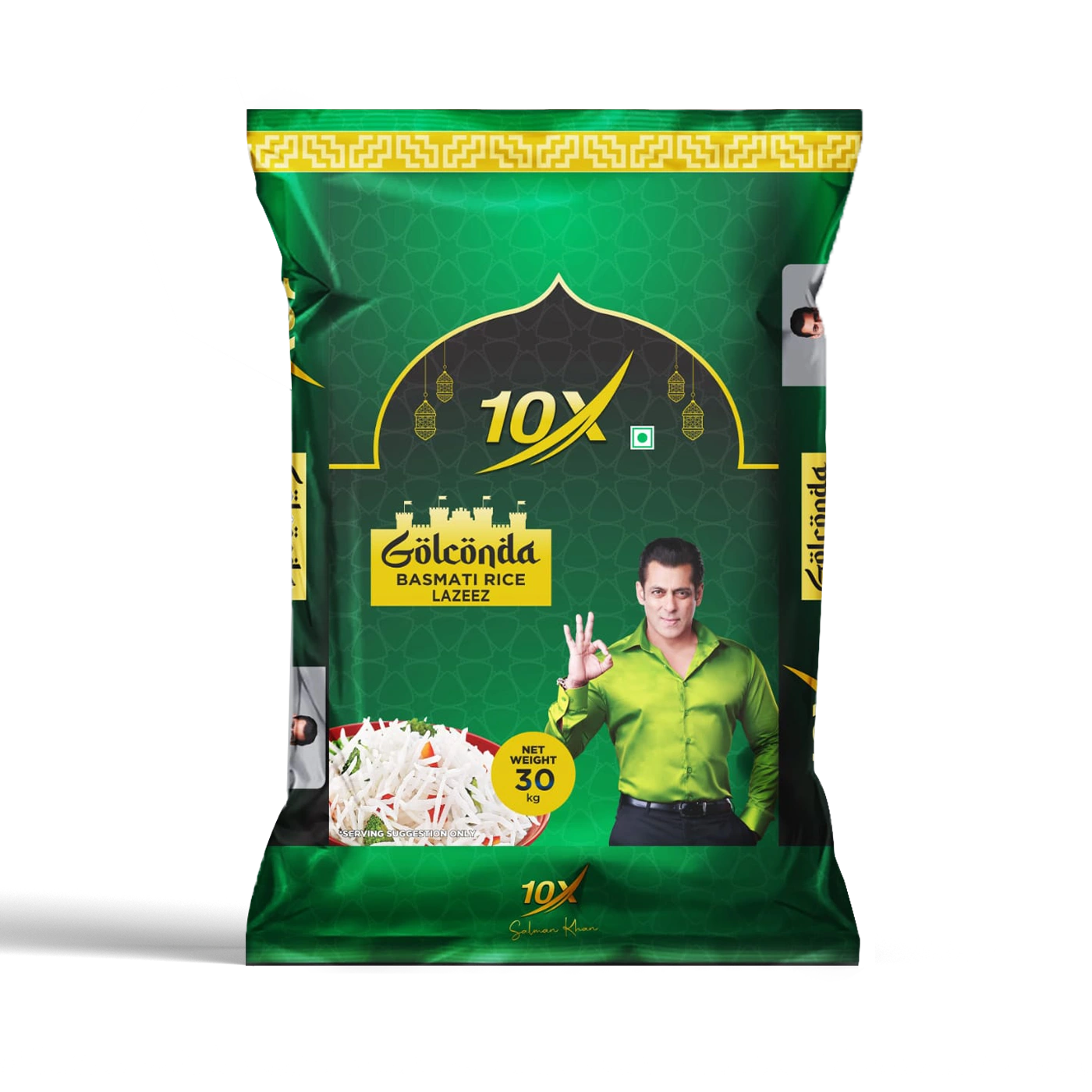 10X Golconda Basmati Rice LAZEEZ 30kg | Premium Basmati Rice