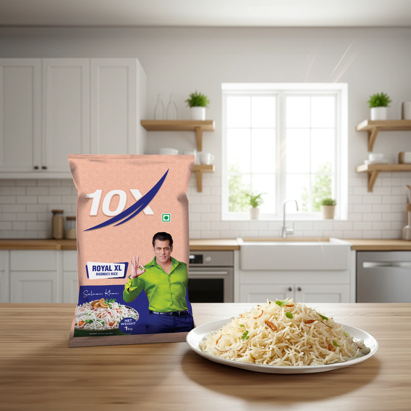 10 X ROYAL XL BASMATI RICE 1 KG