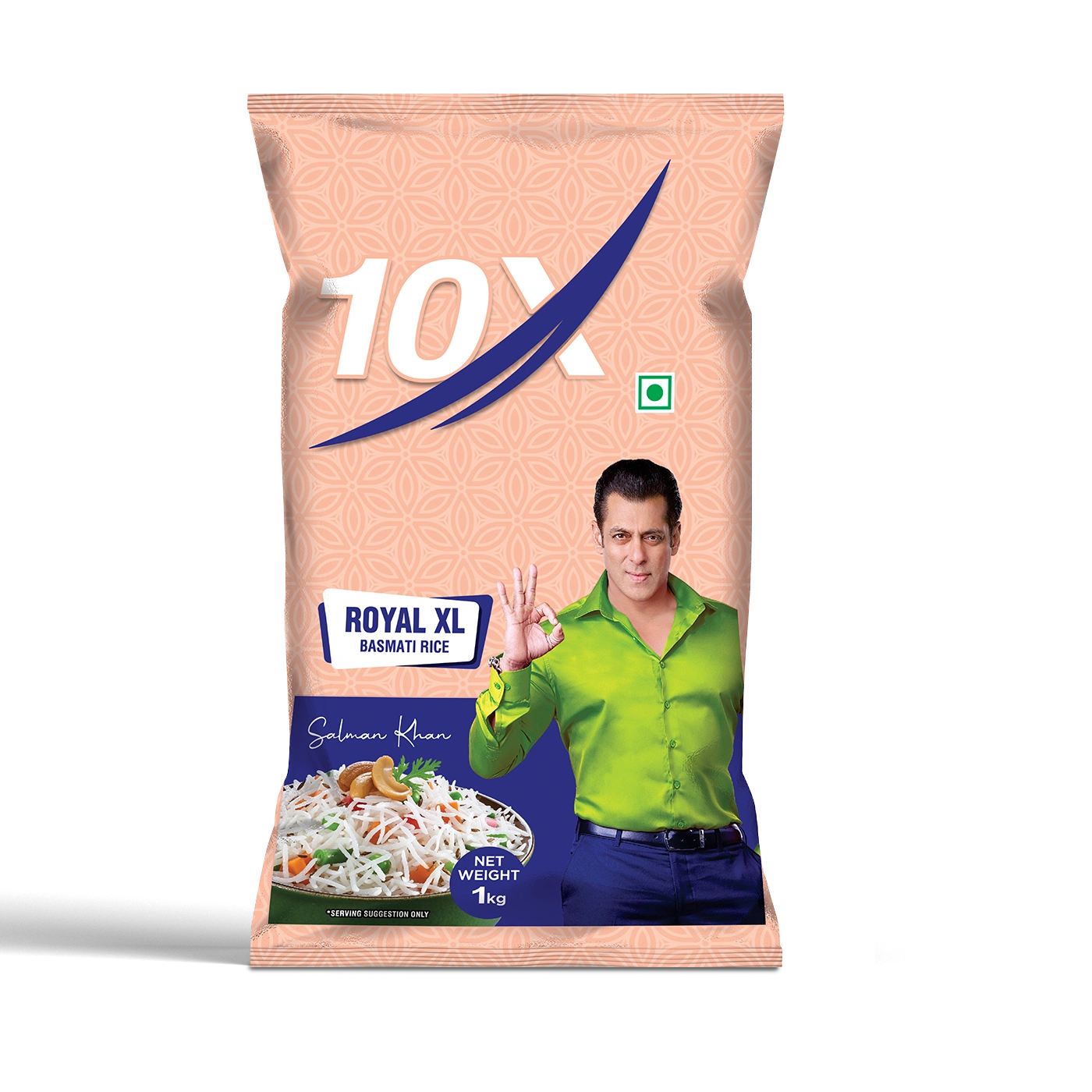 10 X ROYAL XL BASMATI RICE 1 KG