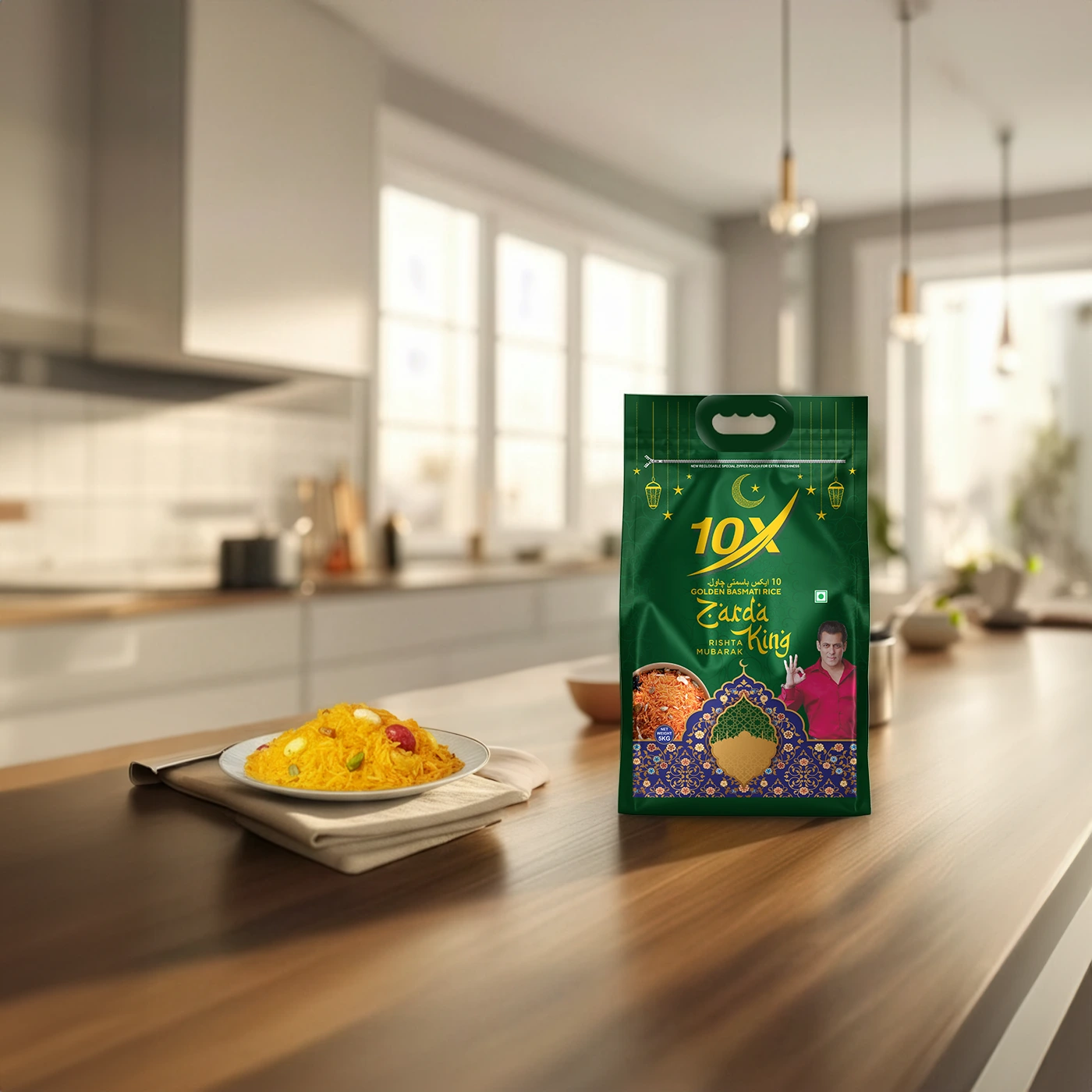 Zarda King Golden Sella Basmati Rice 5 Kg | Premium Biryani Rice